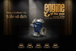 Động cơ EcoBoost 1.0L của Ford lại được vinh danh