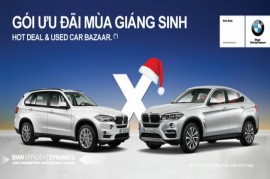 BMW với gói ưu đãi đón mùa giáng sinh 2015