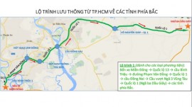 Hướng dẫn lộ trình lưu thông từ TP HCM đến các tỉnh lân cận trong dịp Tết