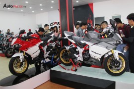 Mô tô Thái Lan GPX Racing gia nhập thị trường Việt Nam