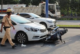 Cho mượn xe gây tai nạn, chủ xe có thể bị phạt tiền cho tới hình sự