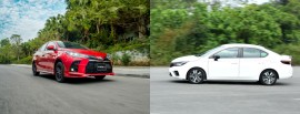 Toyota Vios GR-S và Honda City RS: So sánh cơ bản