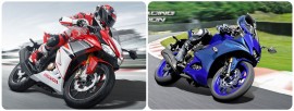 So sánh Honda CBR150R 2021 và Yamaha R15 V4