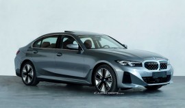 BMW i3 lộ hình ảnh thực tế dùng chung hệ truyền động với i4