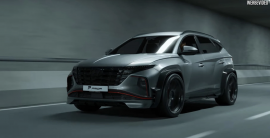 Hyundai Tucson thế hệ mới lạ mắt hơn với bản độ thân rộng