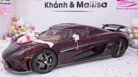 Đại gia Hoàng Kim Khánh được vợ tặng Koenigsegg Regera giá 200 tỷ đồng nhân dịp kỉ niệm ngày cưới