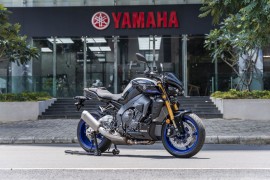 Bộ đôi Yamaha MT-10 và MT-10 SP 2022 ra mắt thị trường Việt