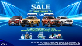 Ford Việt Nam tổ chức Đại Tiệc Sale lớn nhất trong năm