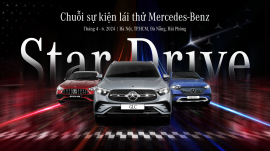 Chuỗi sự kiện lái thử Mercedes-Benz Star Drive 2024 diễn ra trên toàn quốc
