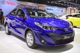 Cận cảnh Toyota Yaris Ativ giá từ 441 triệu đồng tại Thái Lan