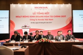 Honda Việt Nam đã bán được 2,17 triệu xe máy trong năm tài chính 2017