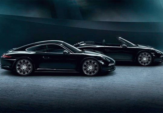 Porsche Boxster và 911 Carrera Black Edition