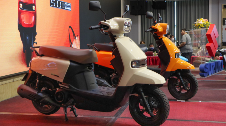 Xe tay ga Suzuki Sui 125 trình làng, đánh mạnh vào phân khúc xe tay ga cỡ nhỏ