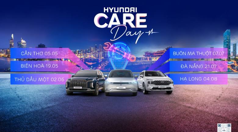 Hyundai Care Day 2024 - Ngày hội chăm sóc xe Hyundai lần đầu diễn ra tại Việt Nam