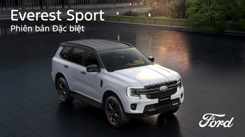 Ford Everest Sport bổ sung thêm phiên bản Đặc biệt, giá 1,2 tỷ đồng