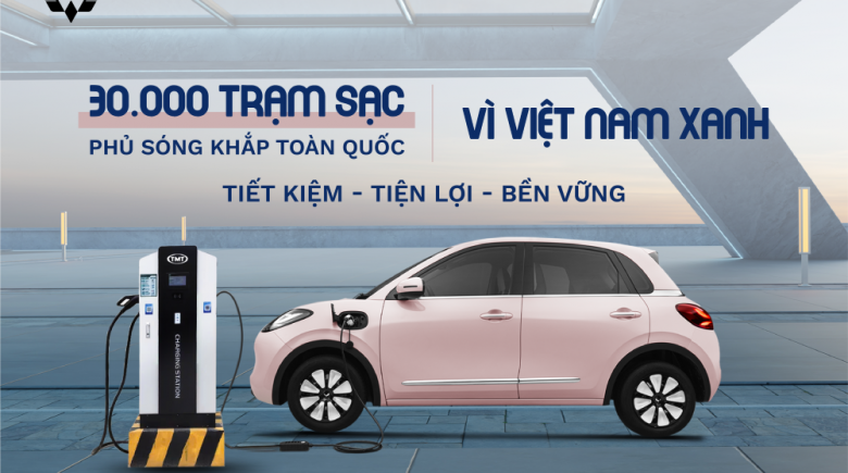Xe điện Wuling sẽ có 30.000 trạm sạc khắp Việt Nam