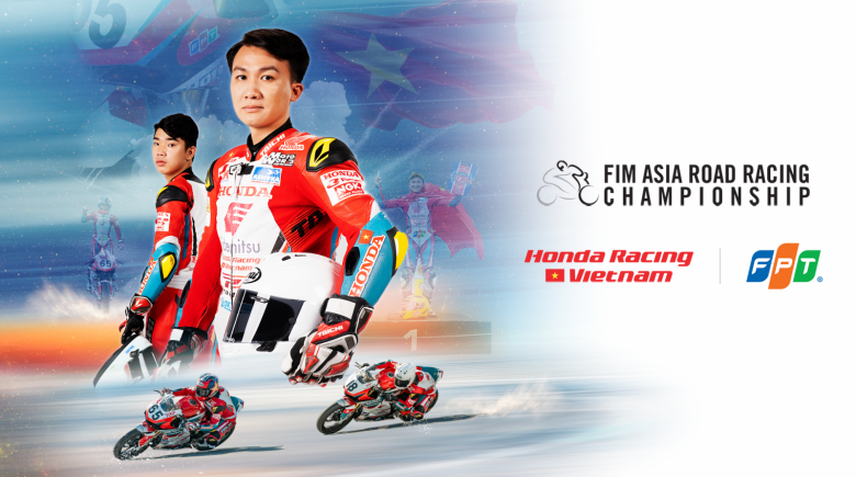 Đội đua Honda Racing Vietnam nhận tài trợ từ FPT Corporation tại Giải đua xe Mô tô châu Á ARRC 2025