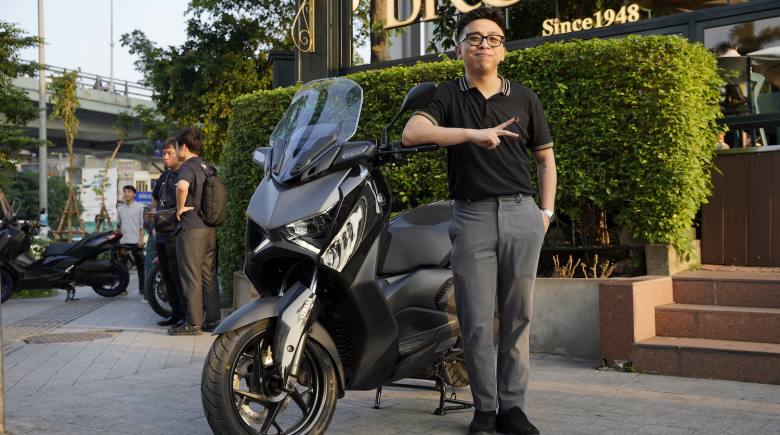 Yamaha XMAX 300. Xe tay ga phiêu chất cho hành trình dài