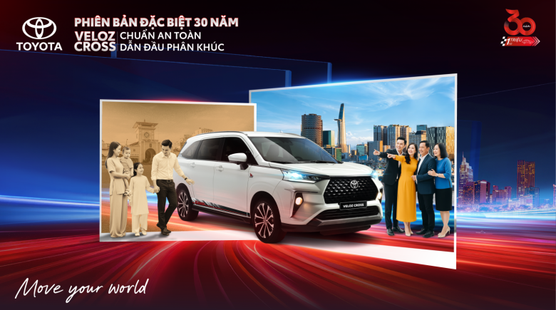 Toyota Việt Nam ra mắt phiên bản đặc biệt kỷ niệm 30 năm thành lập