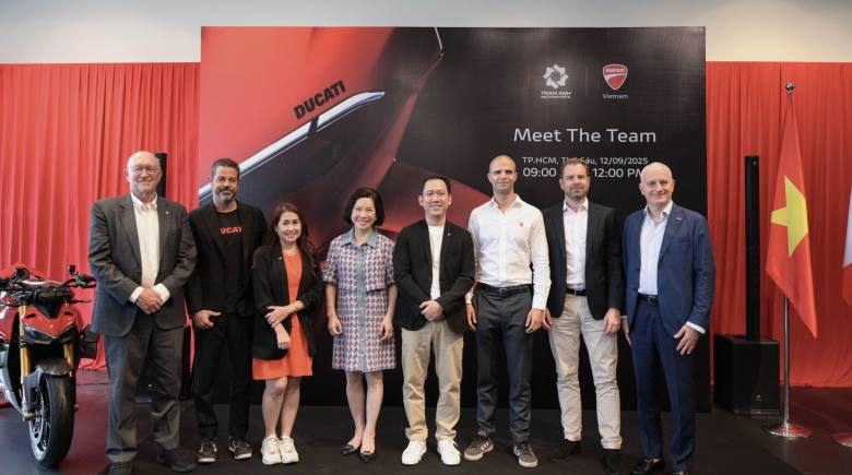 Trâm Anh Motorsports chính thức trở thành nhà nhập khẩu và phân phối Ducati tại Việt Nam