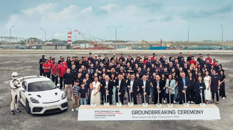 Trung tâm Trải nghiệm Porsche Singapore chính thức khởi công