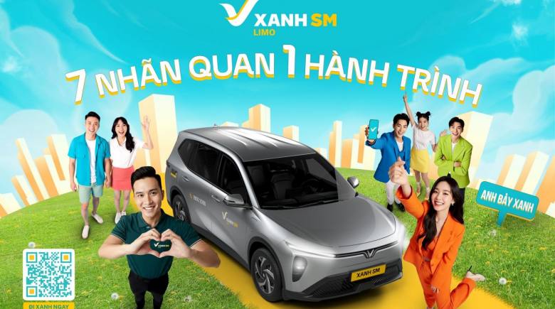 Xanh SM ra mắt dịch vụ taxi công nghệ 7 chỗ