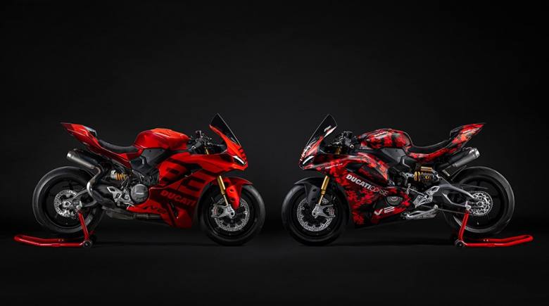 Ducati Panigale V2 MM93 và FB63 – Hai phiên bản đặc biệt tôn vinh Marc Márquez và Pecco Bagnaia