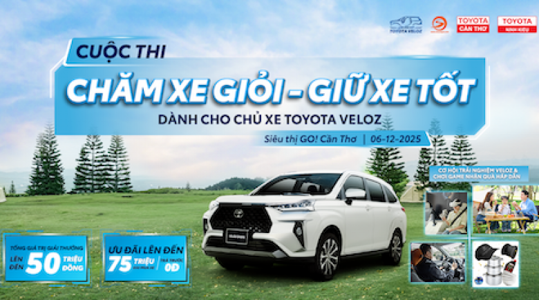 Lãi ngay hàng chục triệu đồng khi mua Veloz Cross đón Tết