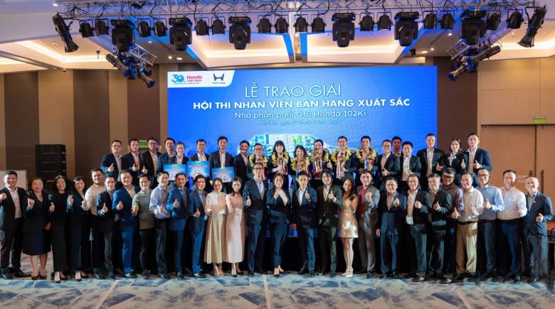 Honda Việt Nam tổ chức thành công “Hội thi Nhân viên bán hàng xuất sắc 102KI”