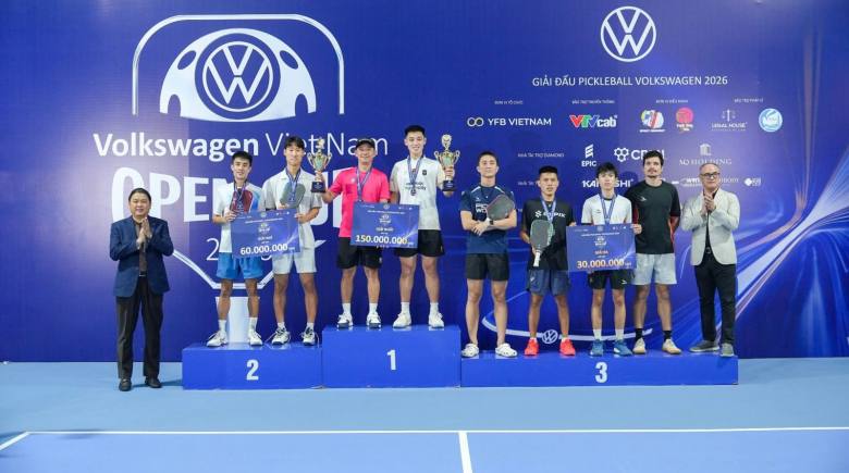 Volkswagen Việt Nam tổ chức giải Pickleball Open Cup 2026, quy tụ hơn 300 vận động viên
