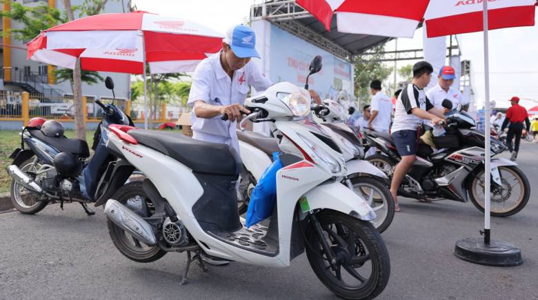 Honda bán gần 174.000 xe máy trong tháng 4/2026