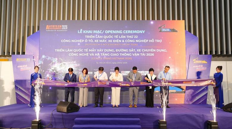 Khai mạc Autotech & Accessories 2026 và Cons & Trans 2026: Quy tụ hơn 300 doanh nghiệp trong lĩnh vực ô tô, xe điện và hạ tầng giao thông