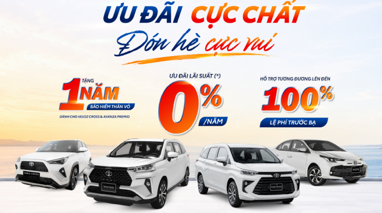 Toyota Việt Nam bán gần 6000 xe trong Tháng 6/2026