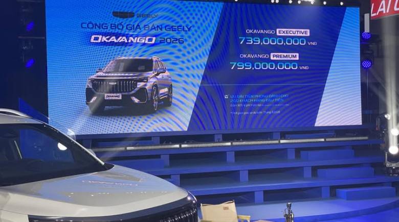 Geely Okavango và Coolray 2026 mở bán giá đầy cạnh tranh
