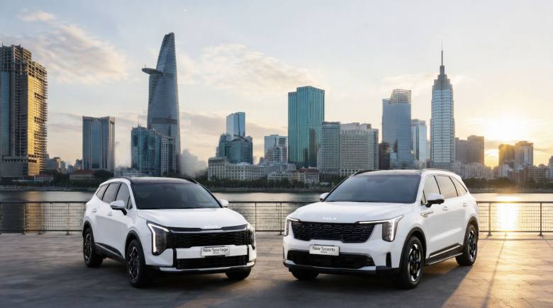 Kia hoàn thiện dải SUV Hybrid tại Việt Nam với New Sportage và New Sorento