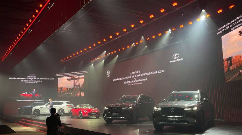 Mazda tuyên chiến phân khúc xe sang Nhật tại Việt Nam: CX-90, CX-60 Hybrid và MX-5 mở màn cuộc chơi mới