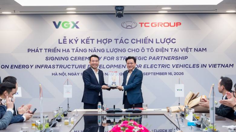 TC Group bắt tay VGX phát triển hạ tầng trạm sạc cho xe điện tại Việt Nam