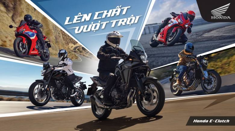 Honda ra mắt loạt mô tô 2026, lần đầu trang bị E-Clutch trên cả 5 mẫu xe