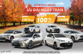 Toyota Việt Nam ghi nhận doanh số ấn tượng tháng 9/2025, tung loạt ưu đãi lớn trong tháng 10