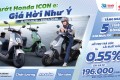 Honda Việt Nam ưu đãi 5 triệu đồng cho khách hàng mua Honda ICON e: