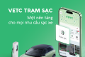 Ứng dụng VETC tích hợp thao tác tìm kiếm, kích hoạt sạc và thanh toán các trạm sạc khác nhau