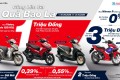 Honda Việt Nam triển khai chương trình khuyến mại cho một số mẫu xe máy