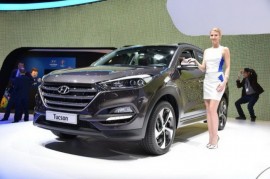 Hyundai Tucon 2016 chạy bằng điện thu hút triển lãm Geneva
