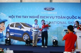 Ford Việt Nam tổ chức hội thi tay nghề dịch vụ toàn quốc lần 8