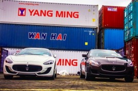 Bộ đôi Maserati 2016 vừa cập cảng về Việt Nam