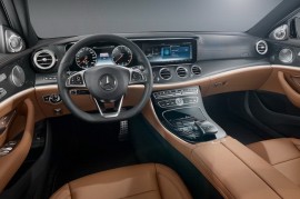 Hình ảnh nội thất E-Class 2017 được Mercedes-Benz công bố