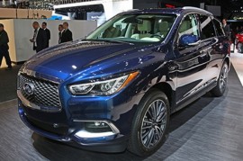 Infiniti QX60 2016 ra mắt phiên bản nâng cấp tại Mỹ
