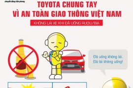 Toyota chung tay vì An toàn giao thông Việt Nam