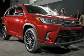 Toyota Highlander 2017 phiên bản nâng cấp sẽ lắp ráp tại Indiana (Mỹ)