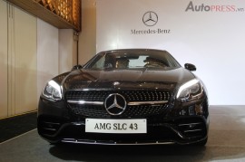 Cận cảnh Mercedes-Benz SLC 43 AMG 2017 giá 3,6 tỷ đồng sắp ra mắt tại VIMS 2016